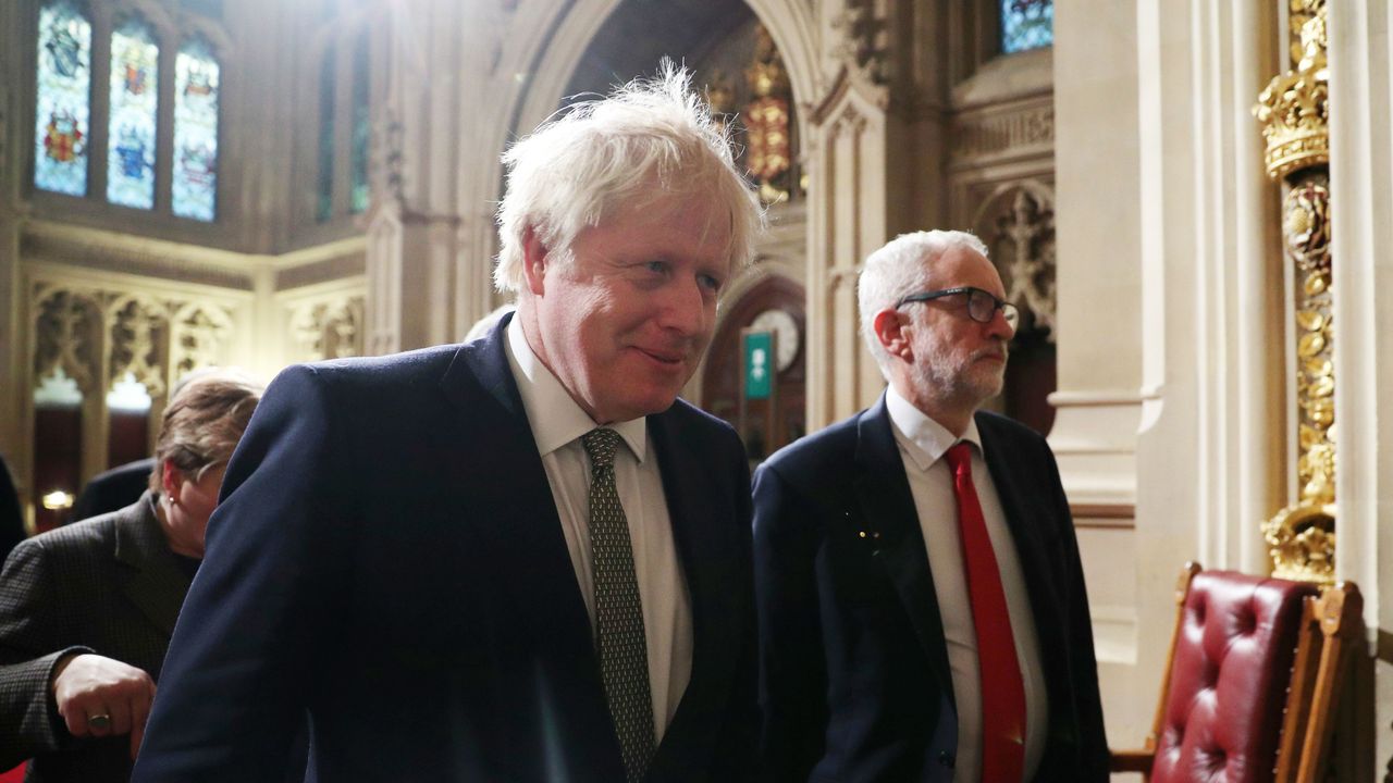 Boris Johnson and Jeremy Corbyn