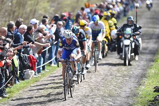 Tony Martin experiencing the Arenberg for the first time