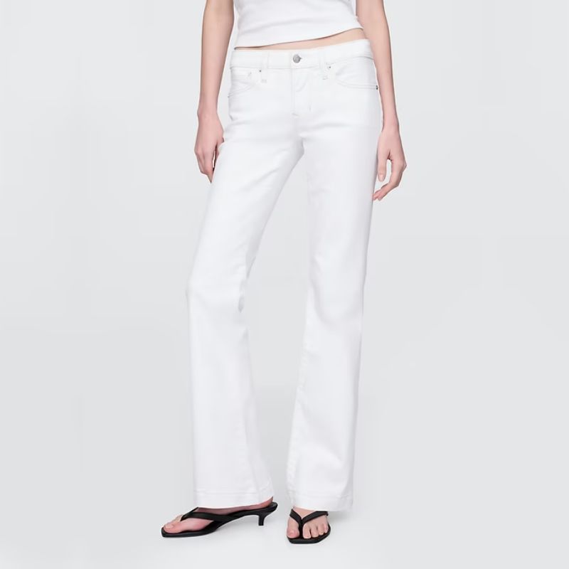 white jeans