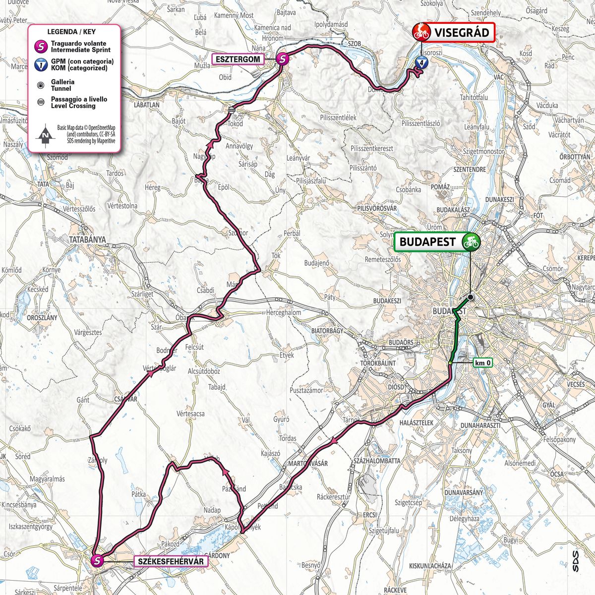 Stage 1 Giro d'Italia 2022
