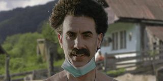 Sacha Baron Cohen as Borat in Borat Subsequent Moviefilm (2020)