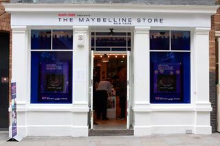 Marie Claire and Maybelline pop-up shop