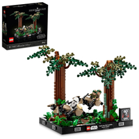 Lego Star Wars Endor Speeder Chase Diorama