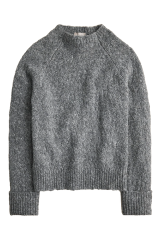 J.Crew Cuffed Mockneck Sweater (Was $168) 