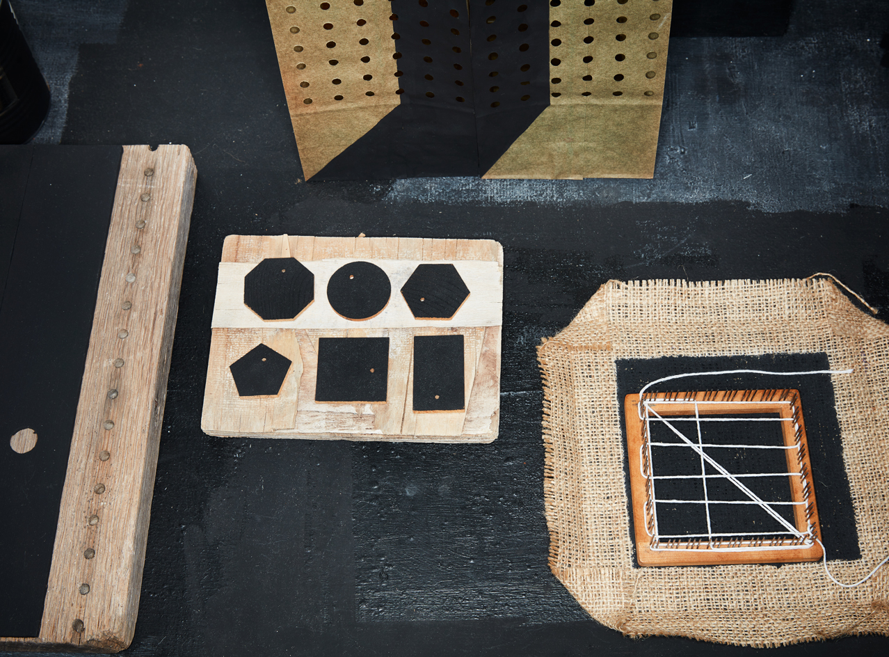 Works in Emily Hass studio