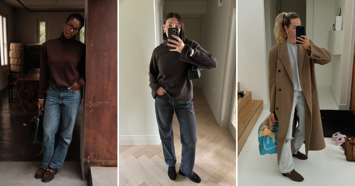 Suede Loafers Are Officially Autumn