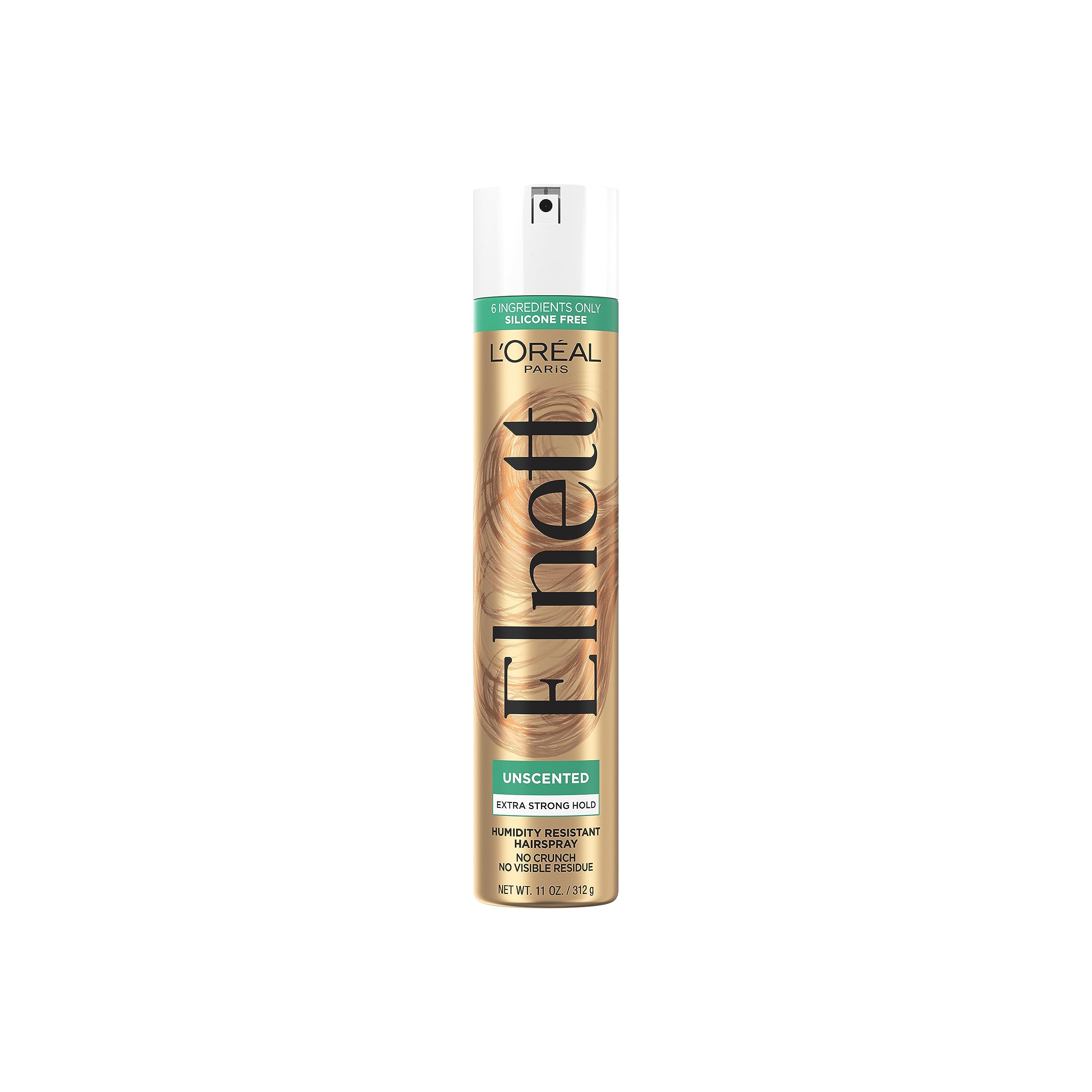 L'Oreal Paris, Elnett Satin Hairspray Extra Strong Hold Unscented