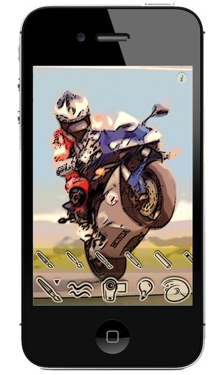 iPhone apps for designers: ToonCamera