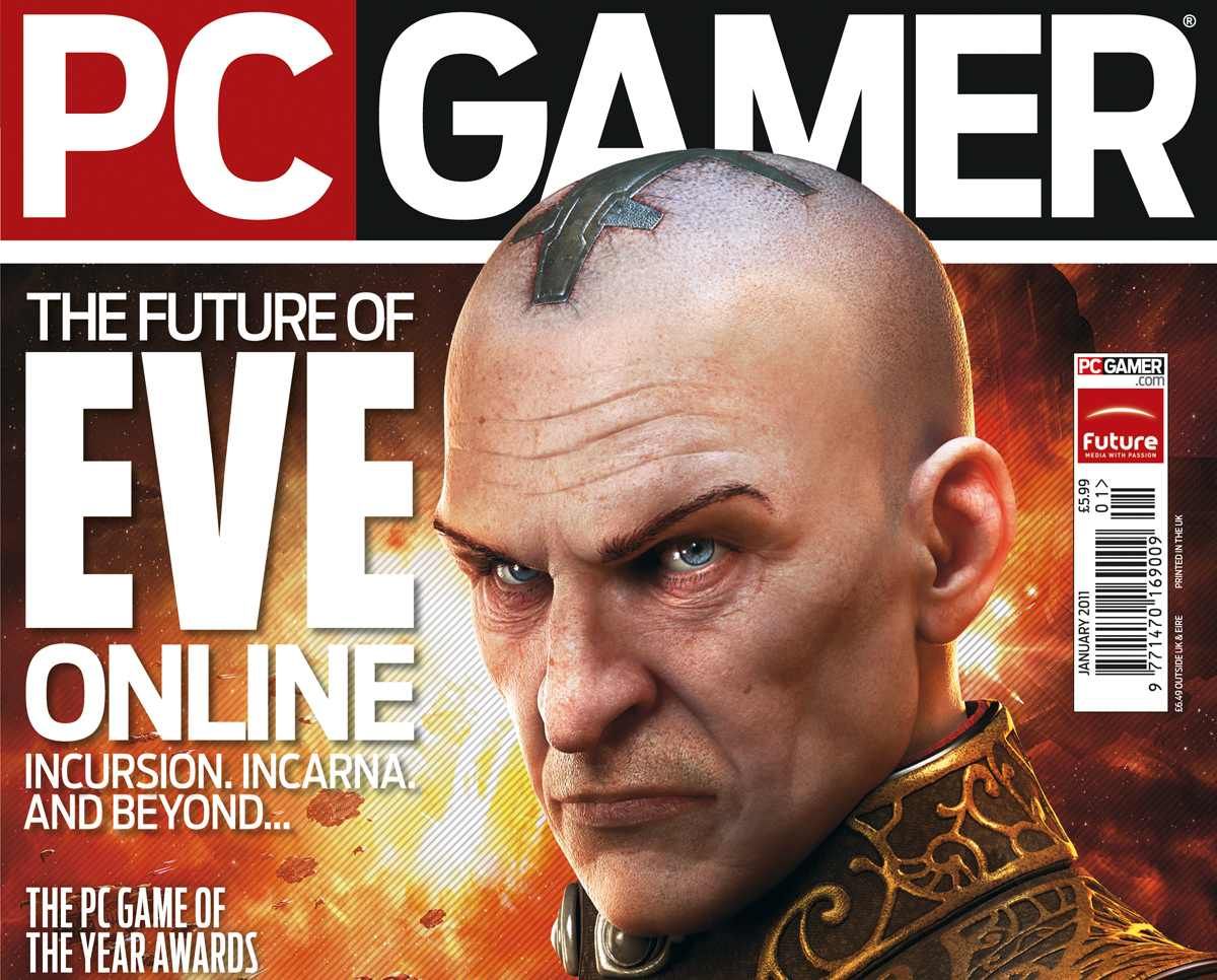 PC Gamer UK January issue  Eve Online  PC Gamer