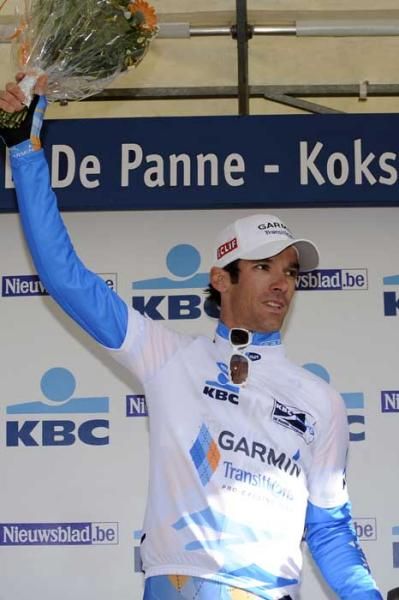 David Millar (Garmin Transitions) won the KBC-Driedaagse De Panne-Koksijde final stage and overall.