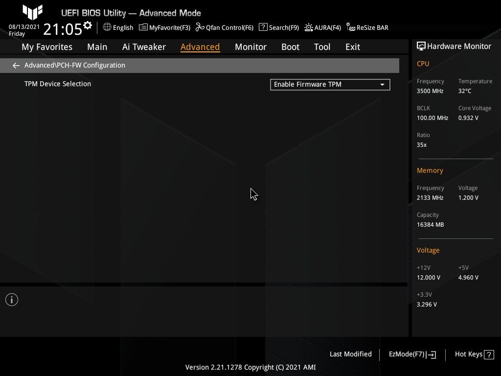 Asus TUF Gaming Z590-Plus WIFI