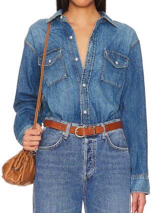 Citizens of Humanity, Sera Denim Bodysuit