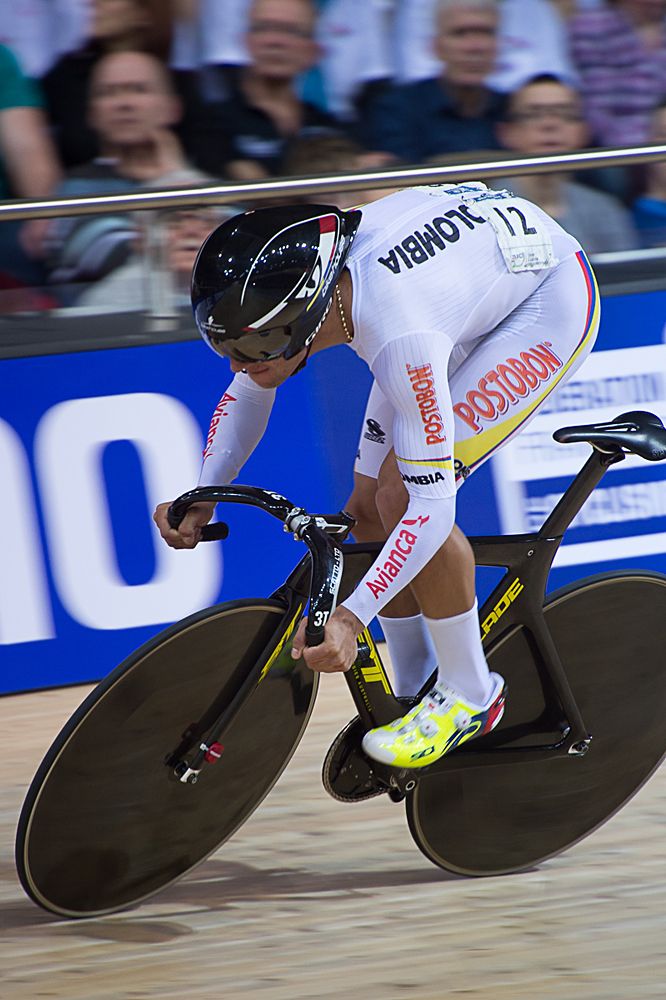 Fernando Gaviria Rendon (Colombia) is the men's omnium world champion