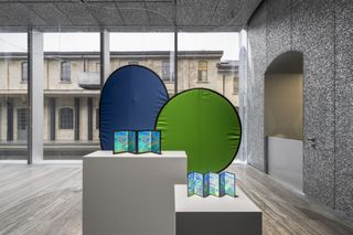 Folding screens from Paraventi exhibition at Fondazione Prada