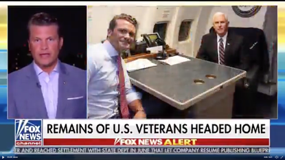 Mike Pence and Pete Hegseth. 