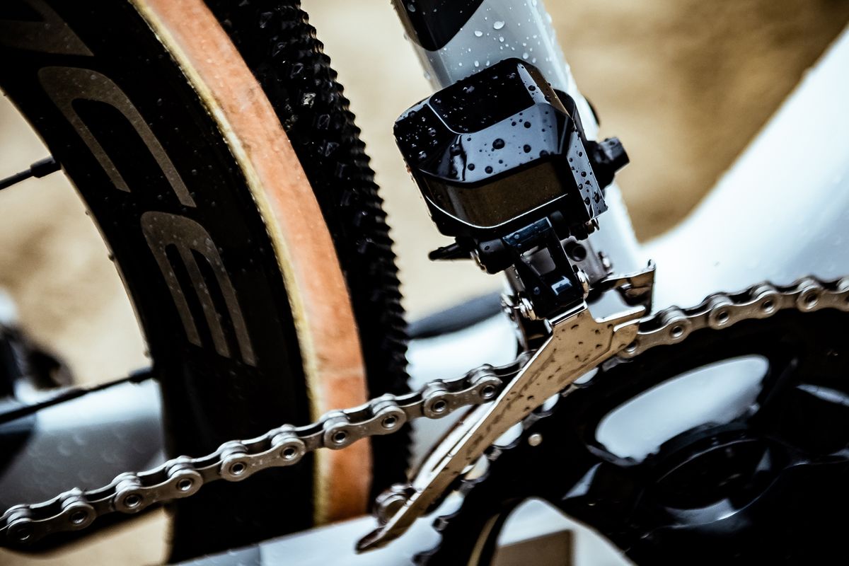 Mathieu van der Poel's cyclo-cross bike