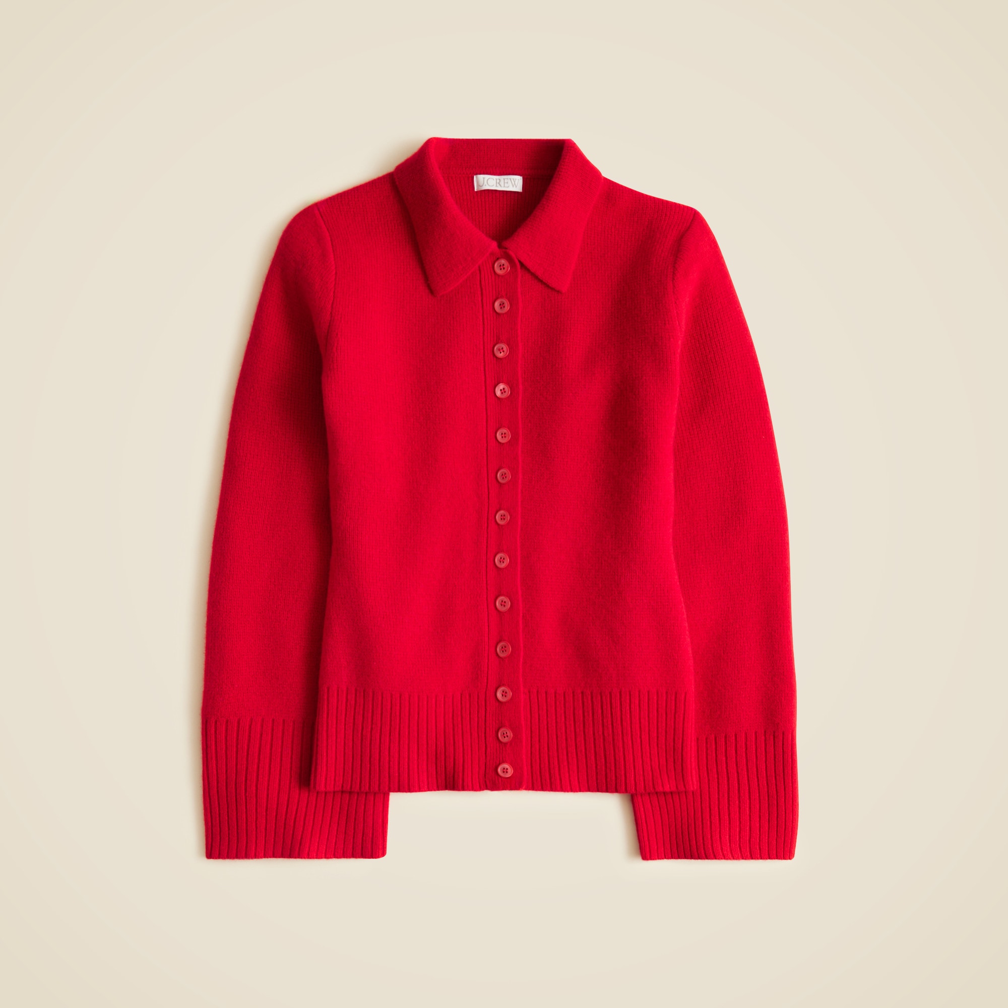 Milano-Stitch Cinched-Waist Cardigan