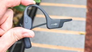 Listing image for best bone-conduction headphones showing Shokz OpenRun