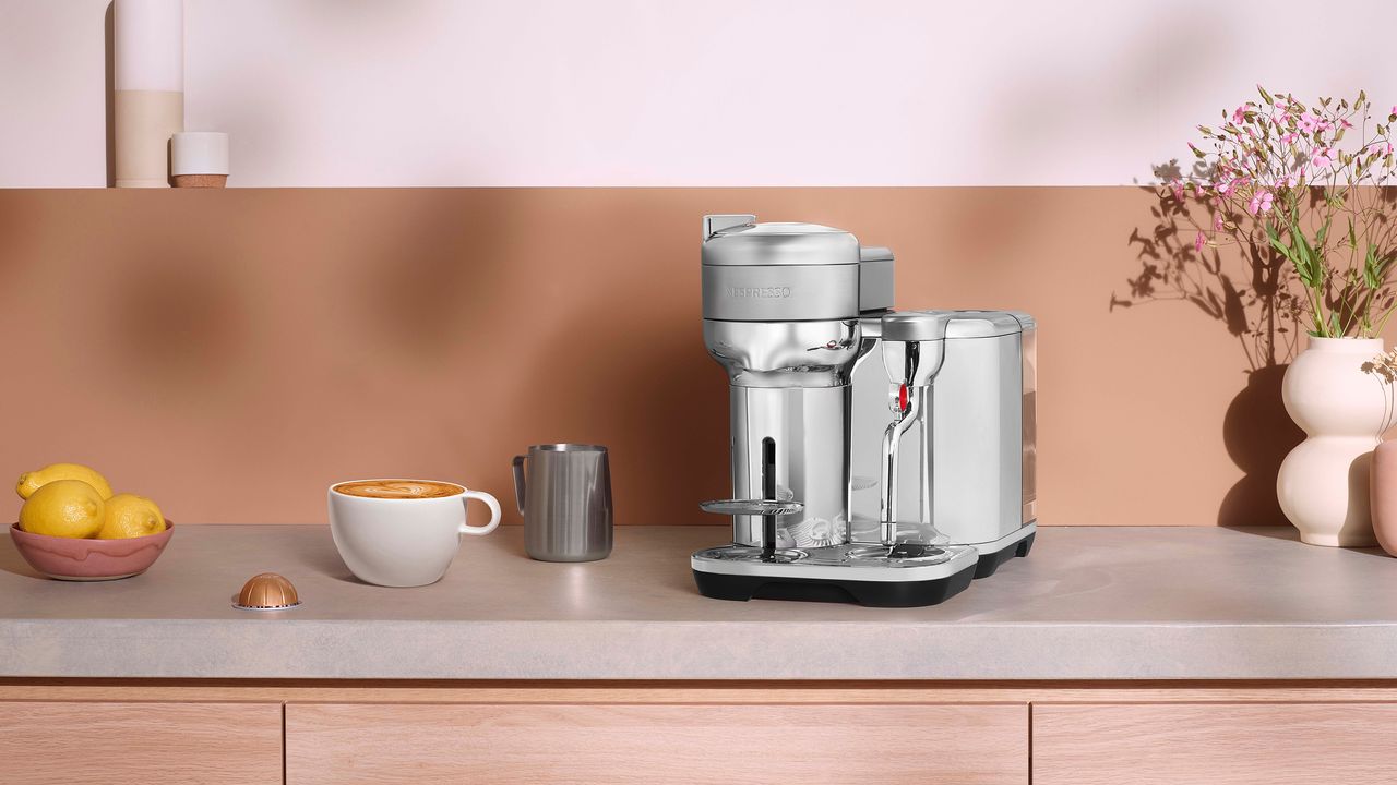 Nespresso Creatista Coffee Machine in promotional images