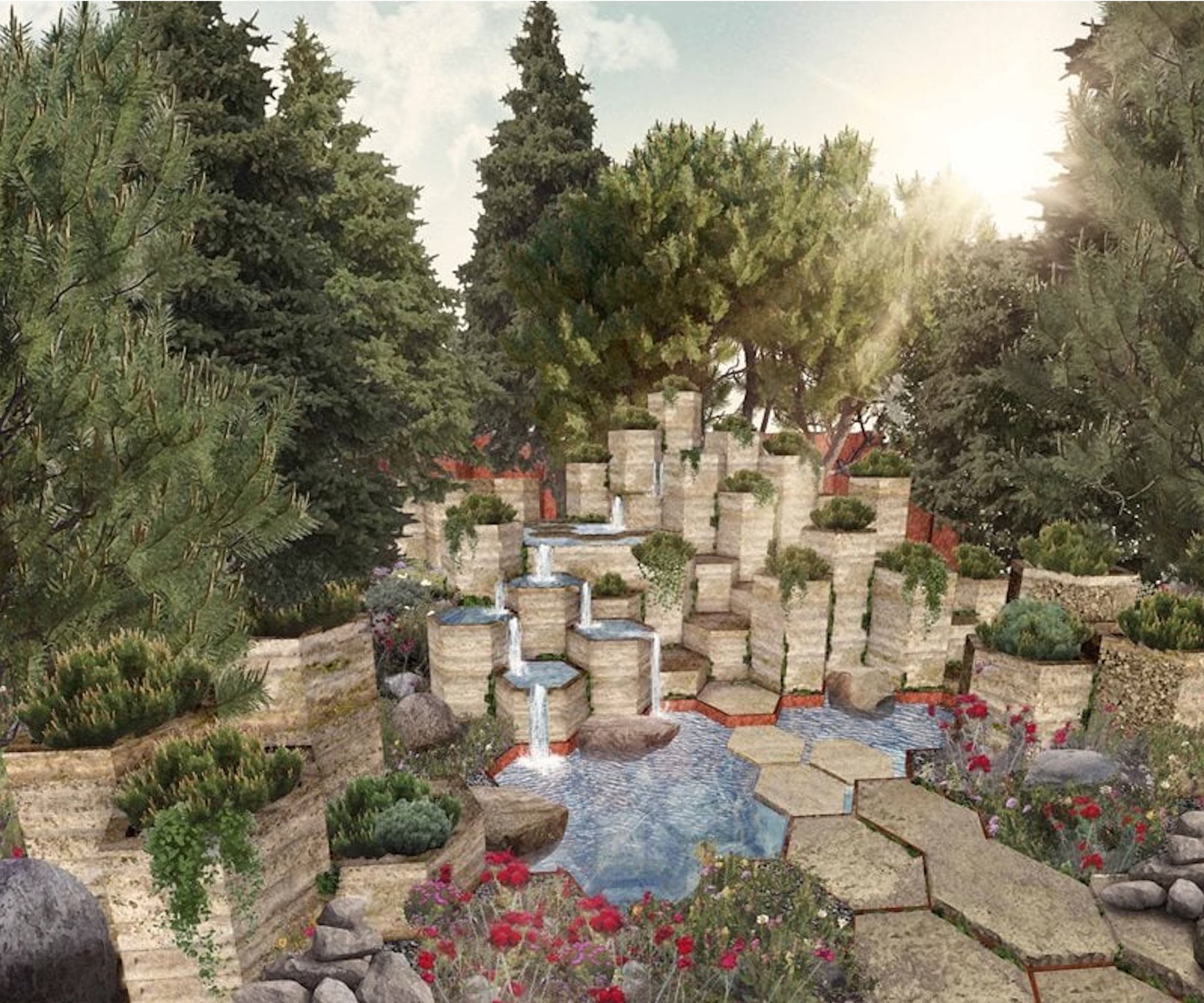 RHS The British Red Cross 'Here for Humanity' Garden