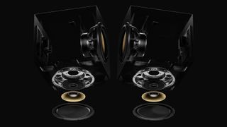 Nakamichi DRAGON subwoofers exploded view