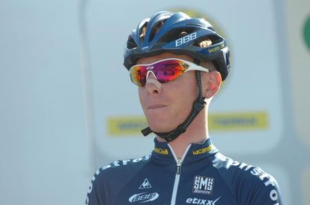 A pensive Riccardo Ricc&ograve; (Vacansoleil) before the start.