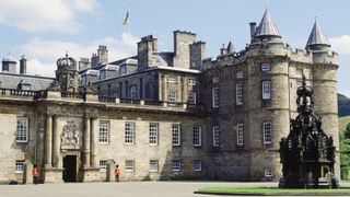 The Palace Of Holyrood House In Edinburgh, Scotland