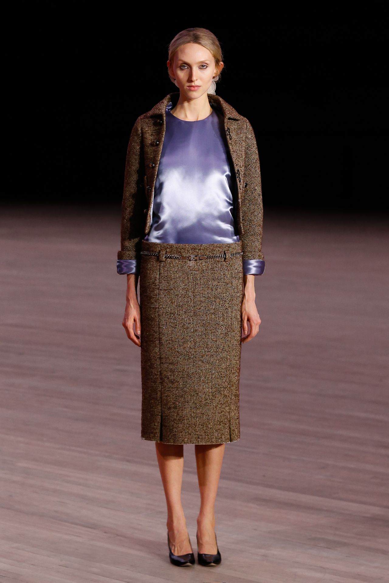 models wear the Marc Jacobs Fall 2026 runway collection at the Park Avenue Armory