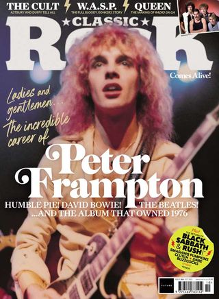Classic Rock 307 - cover featuring Peter Frampton