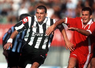 Darko Kovacevic in action for Juventus against Monza in 2000.