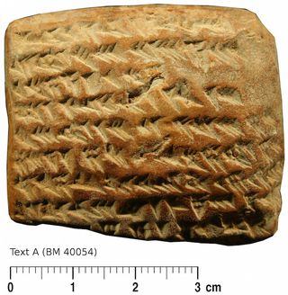 A newly deciphered Babylonian tablet reveals the path of Jupiter. 