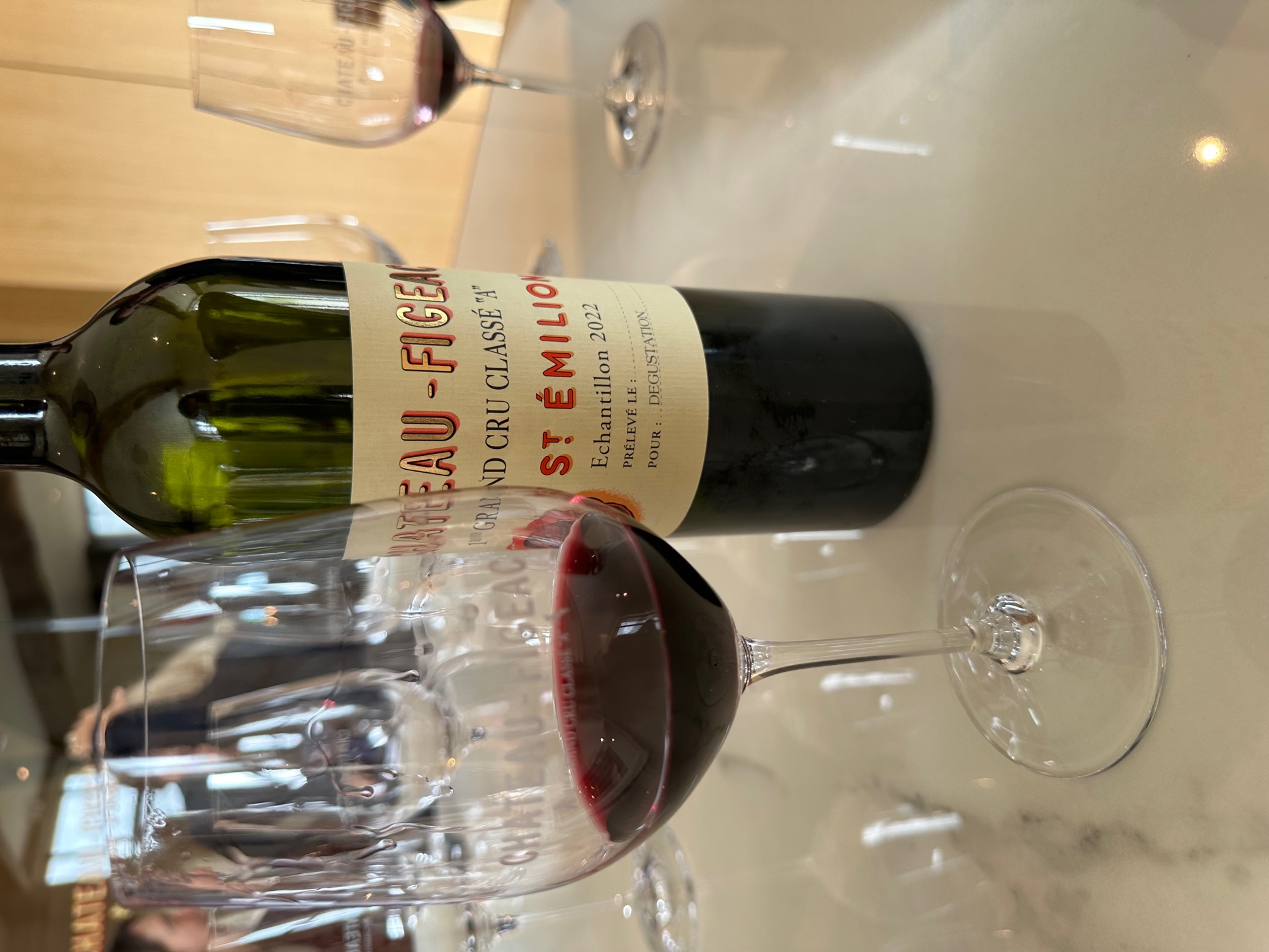 Tasting Ch&amp;acirc;teau Figeac 2022