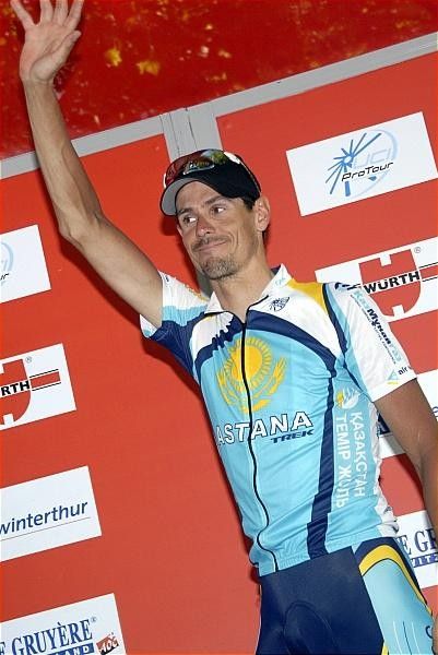 Germany's Andreas Kl&ouml;den (Astana) took second overall.