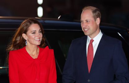 Catherine, Duchess of Cambridge and Prince William, Duke of Cambridge attend the 'Together at Christmas' community carol service