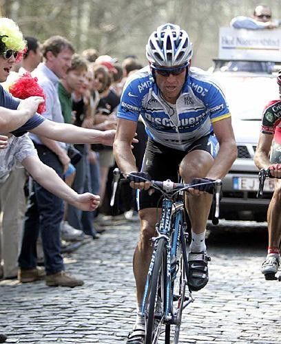 Lance Armstrong (Discovery Channel) had a good ride in Flanders