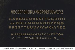 Desiderata font