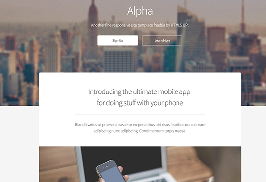 10 best free HTML5 templates | Creative Bloq