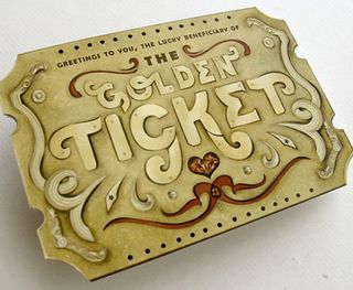Created for a radio station campaign, these luxury tickets featured prizes under a gold foil panel on the reverse