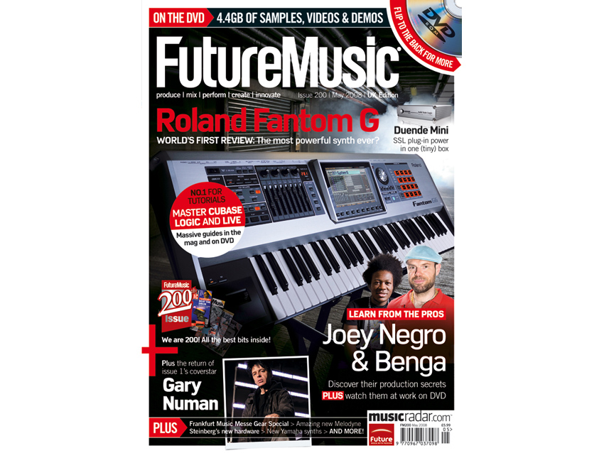 Future Music 200 features a look back through the magazine&#039;s archives.