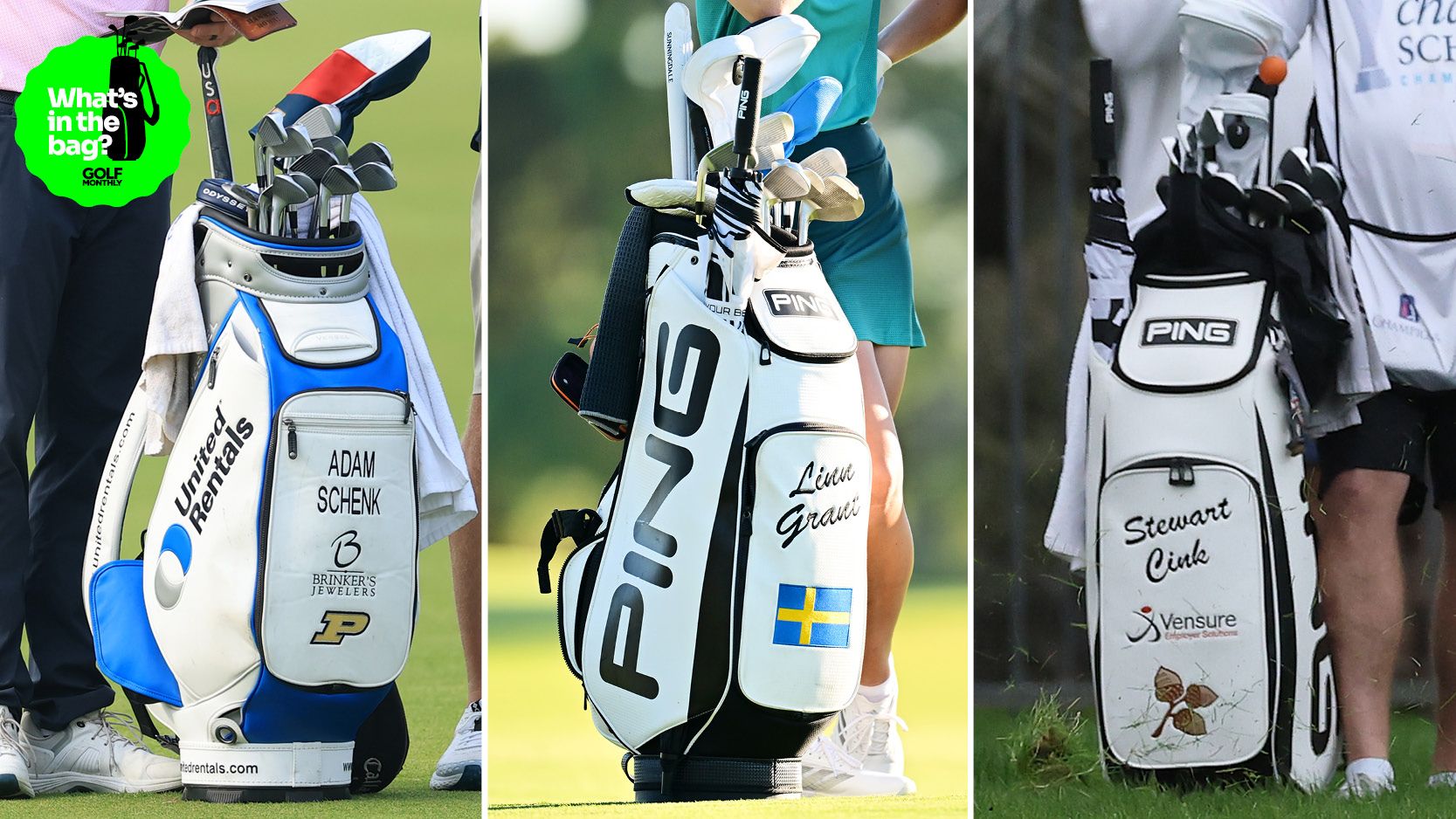Three Different Ping Drivers And A 4-Wood Feature Among Adam Schenk, Linn Grant And Stewart Cink's Winning WITBs
