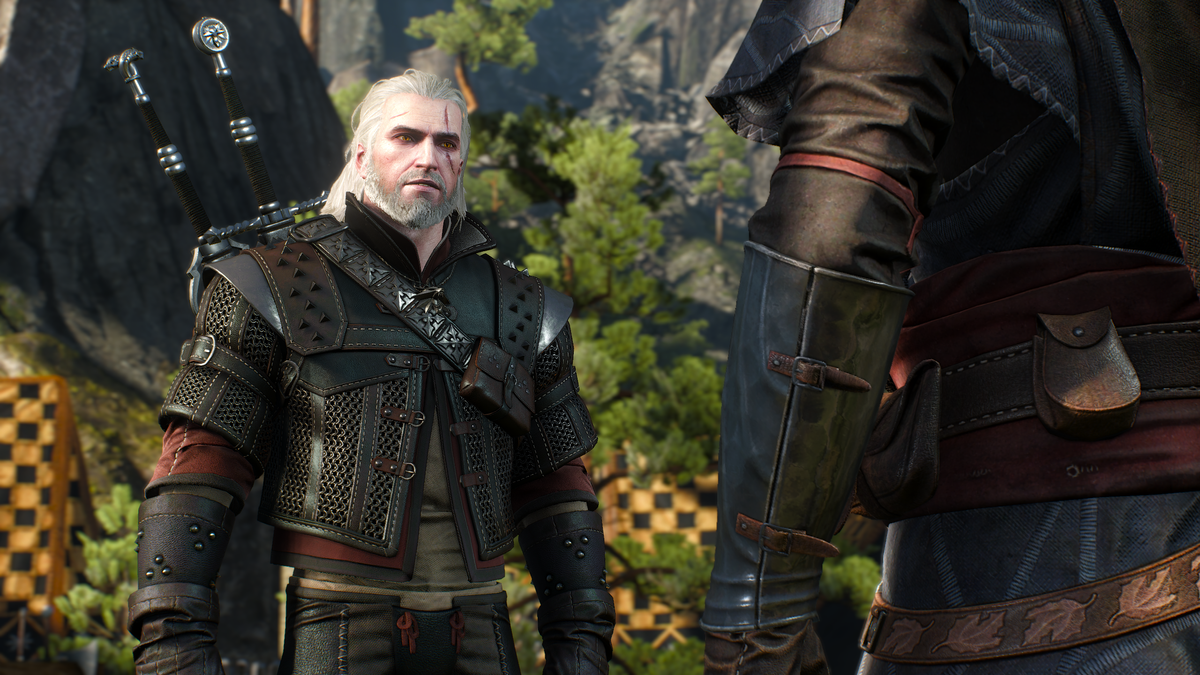 witcher 3 starting armor mod