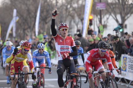 Pim Ligthart (Lotto Soudal) celebrates victory