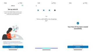 setting up voice id on echo dot
