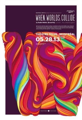 how to design a poster: Montreal Meets