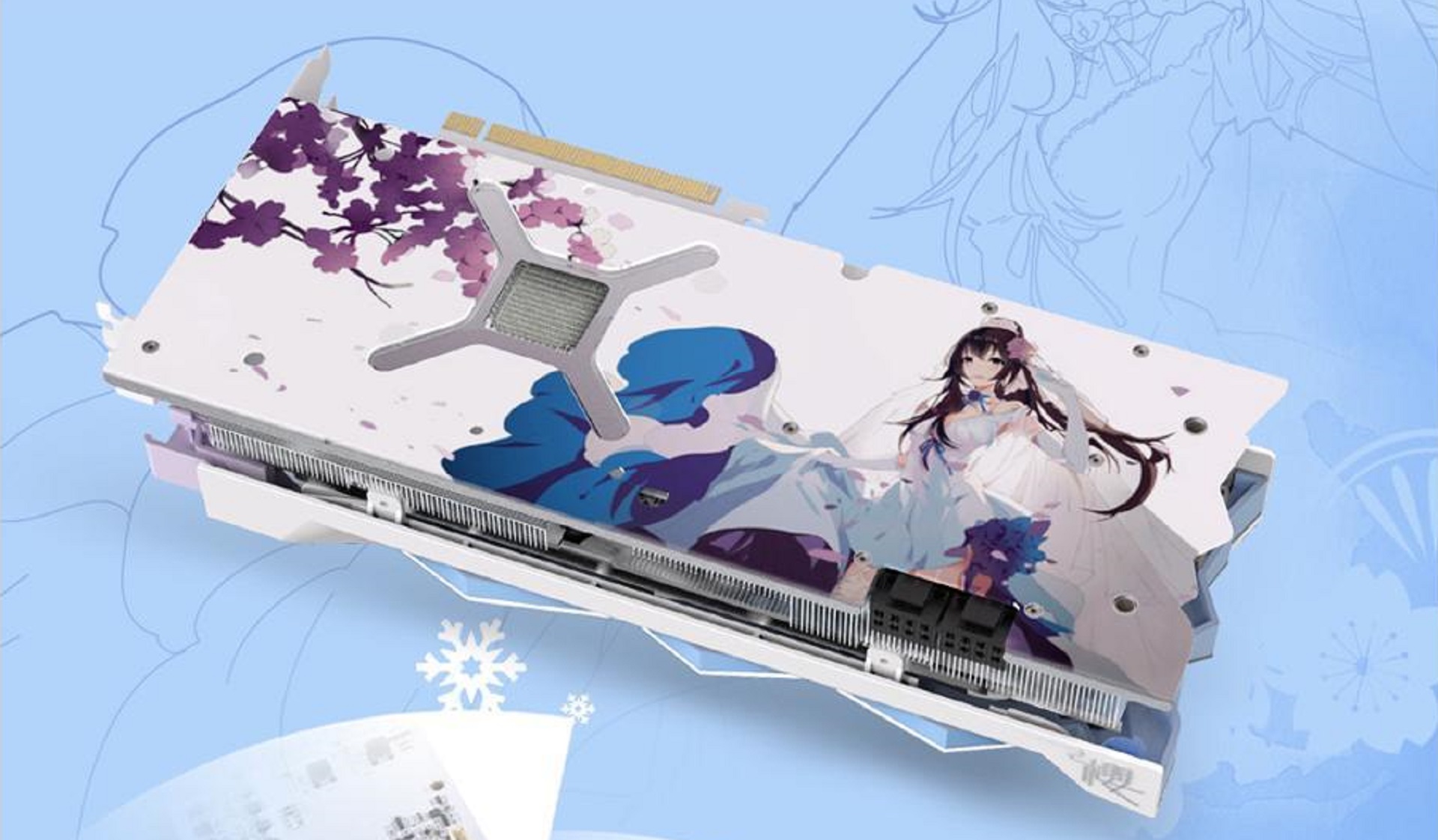 Don't ask us why this waifu graphics card is scented because we aren't sure  either | GamesRadar+