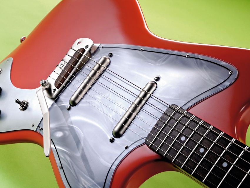 Danelectro's latest retro resurrection is reminiscent of a diminutive Jaguar shape
