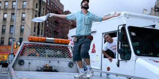 Lin-Manuel Miranda and Chris Jackson in Piragua scene in In The Heights