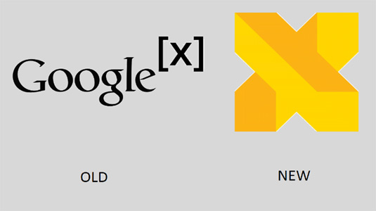 Google X logo design