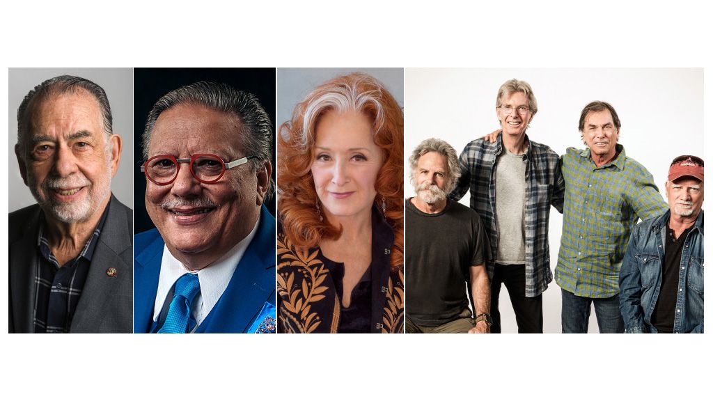 Francis Ford Coppola, Grateful Dead, Bonnie Raitt Get Kennedy Center ...