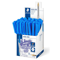 STAEDTLER Stick 430 M-3CP5 Ballpoint Pen Medium - Blue&nbsp;£22.50| £9.22 Save 25%